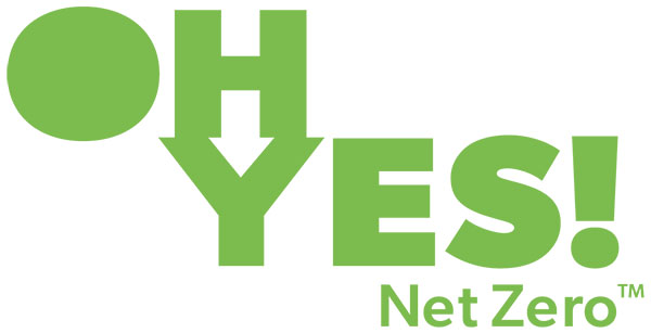 Oh Yes Net Zero logo