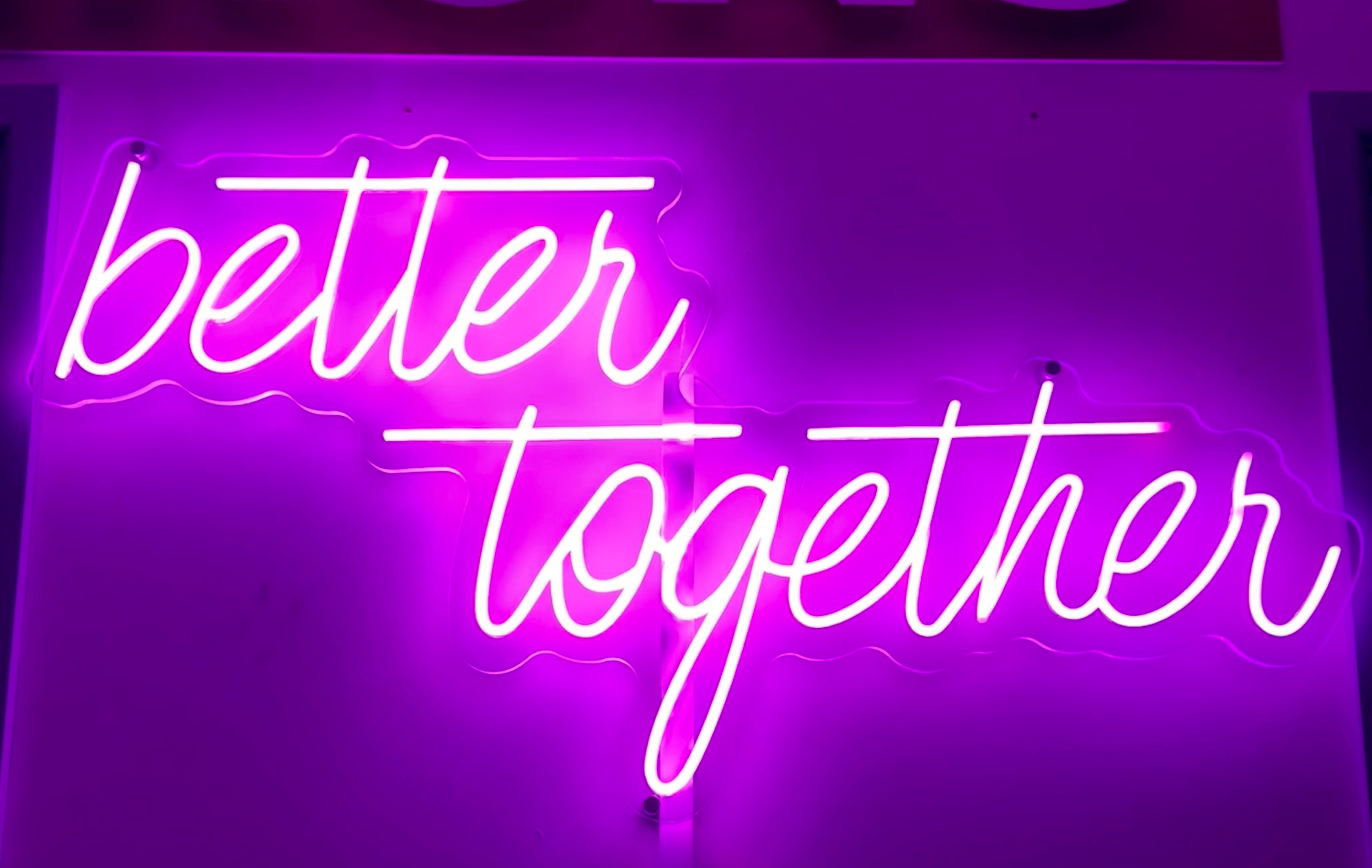 Some recent faux-neon signage.