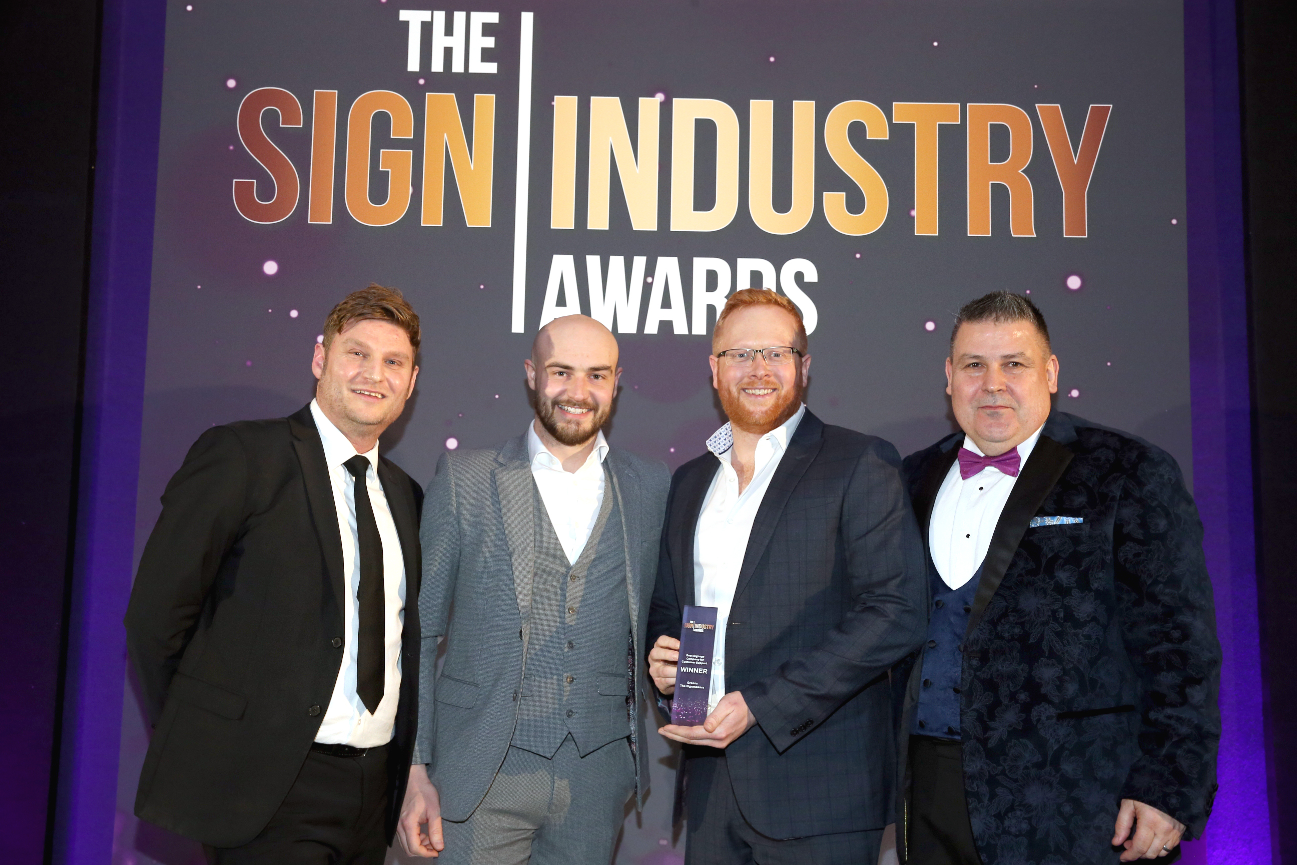 Greens at The Sign Industry Awards 2026