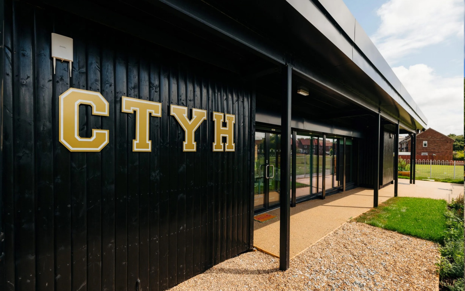 Signage at Beverley Cherry Tree Youth Hub
