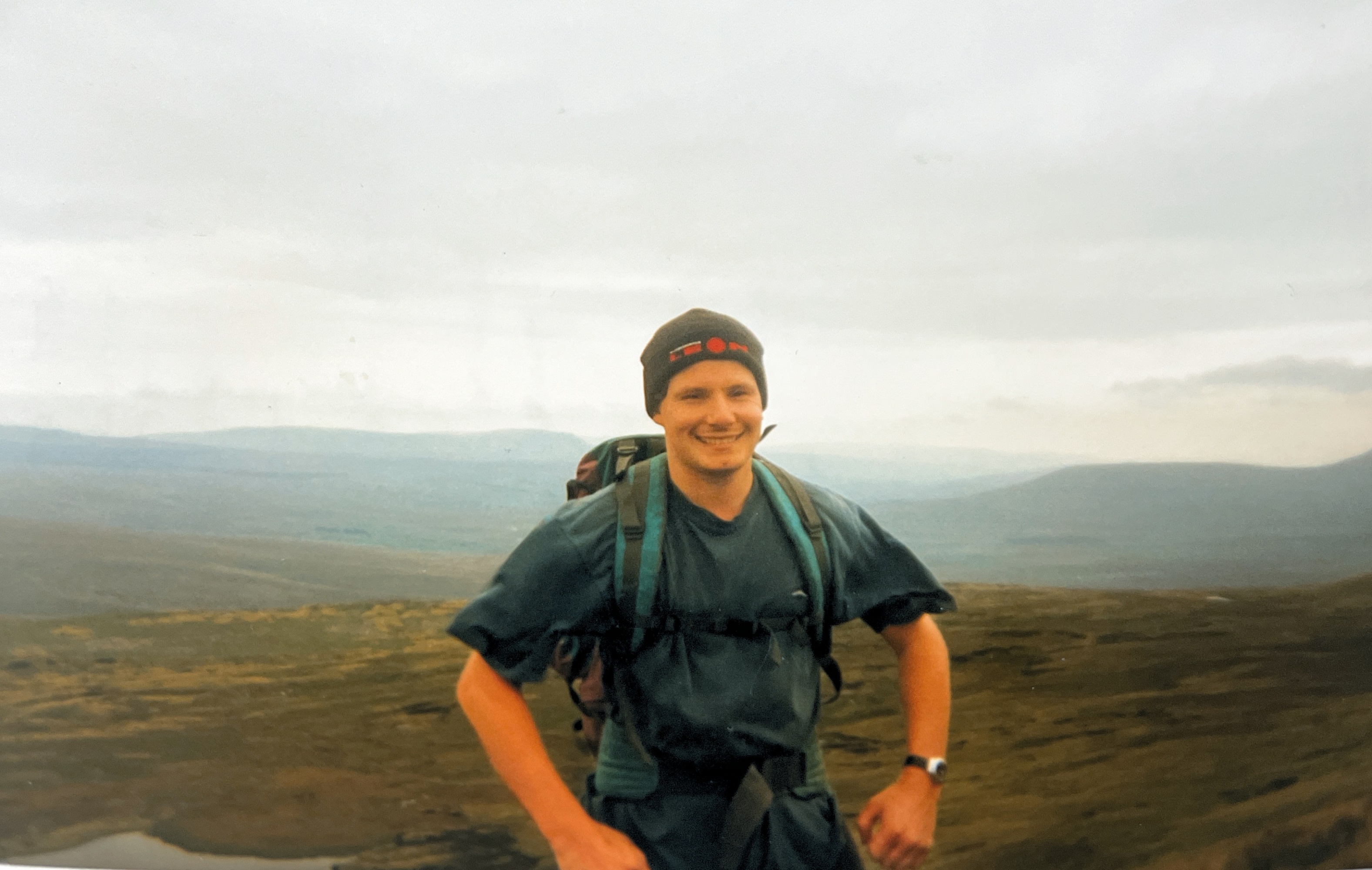 Simon completing the Yorkshire Three Peaks