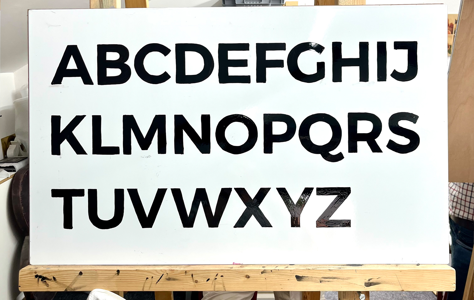 A-Z letter practice by Lawrence