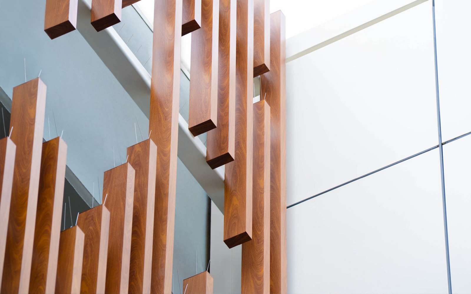 Knotwood slats at Romford Brewery